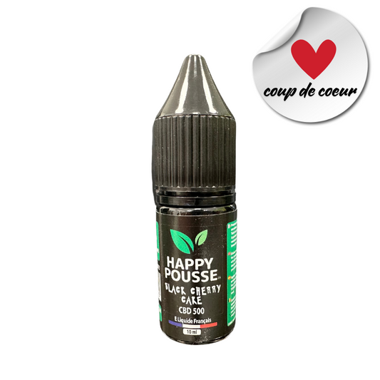 E-Liquide CBD 500 - Black Cherry Cake