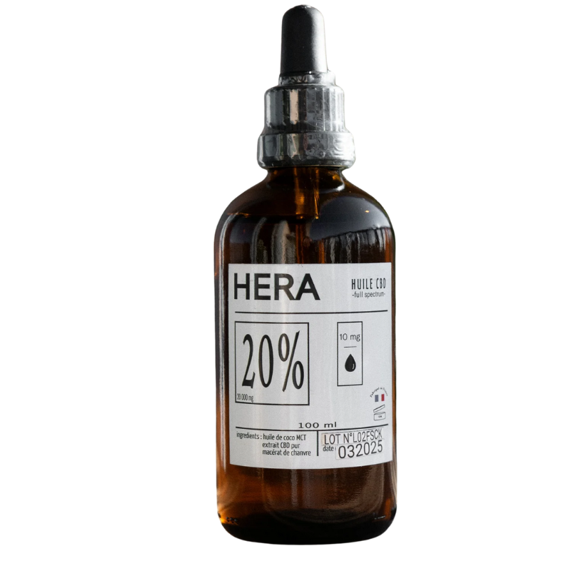 Huile 20% Full Spectrum 100 ML - Hera