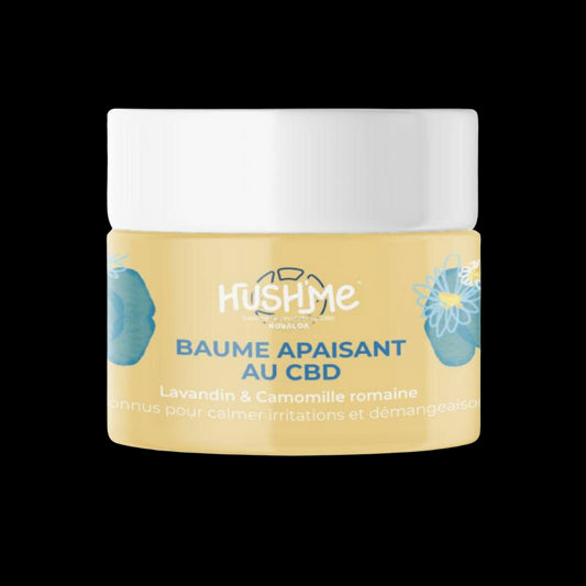 Baume CBD 1% Apaisant à la Camomille et Lavandin