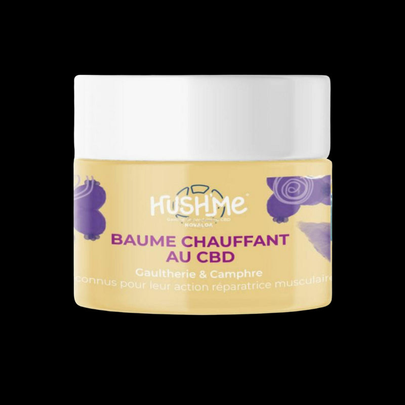 Baume CBD 1% Chauffant au Camphre