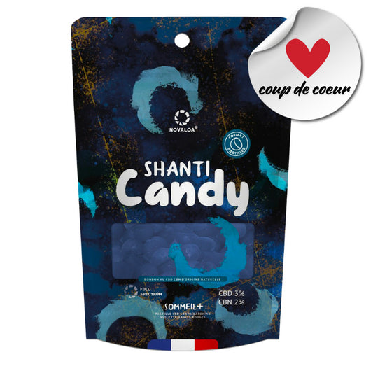 Pastilles CBD-CBN5% Sommeil + Mélatonine