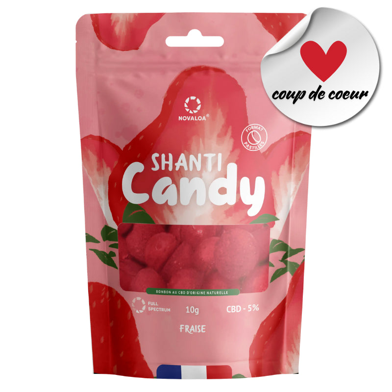 Pastilles CBD5% : Fraise