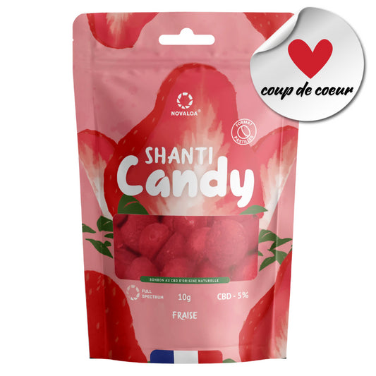 Pastilles CBD5% : Fraise