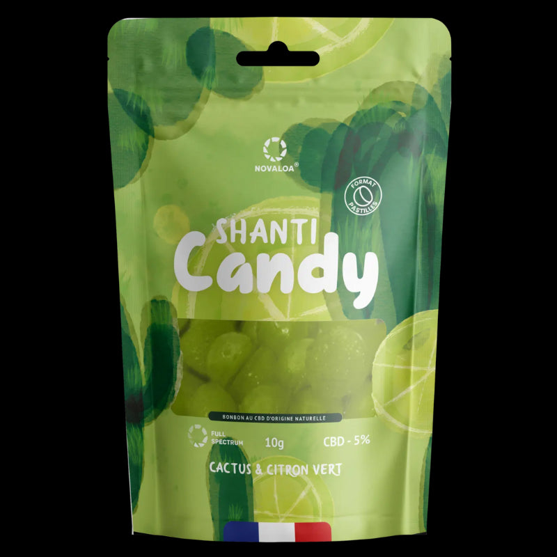 Pastilles CBD5% : Cactus/Citron Vert