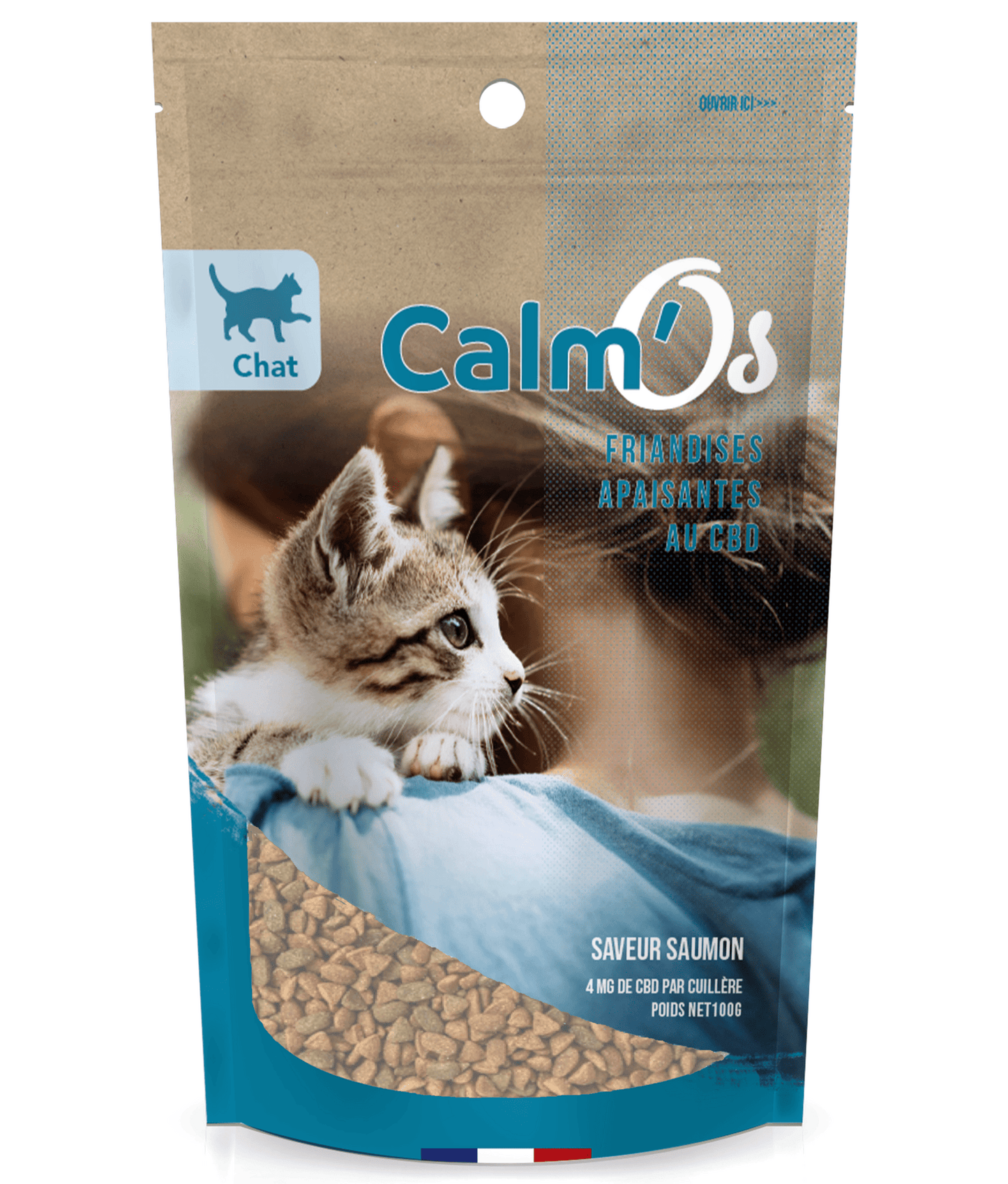 Croquettes au CBD pour chat - Calm'Os