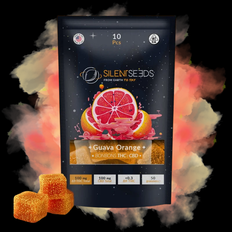 Gummies CBD:THC - Guava Orange