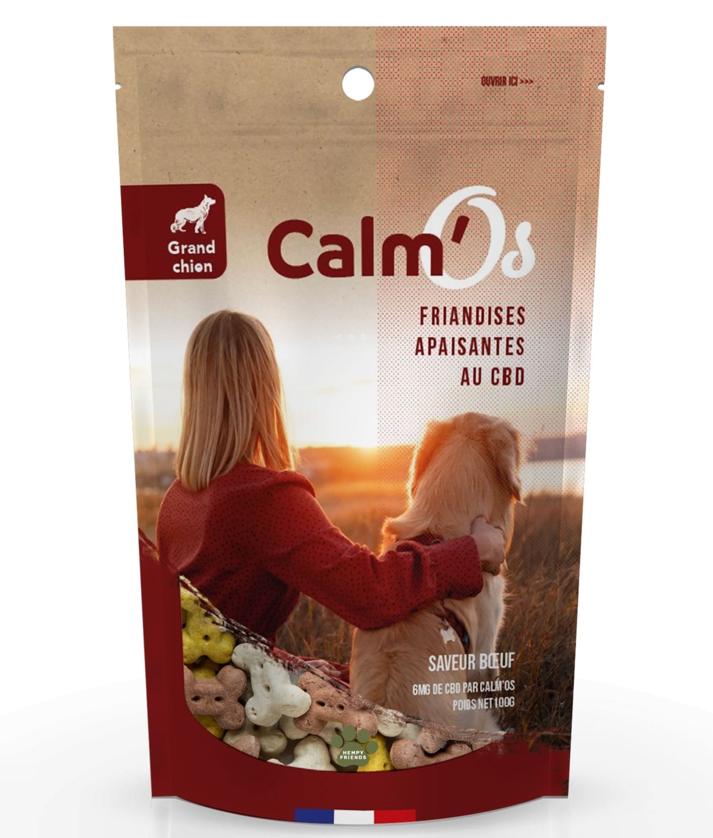 Croquettes au CBD pour chien - Calm'Os