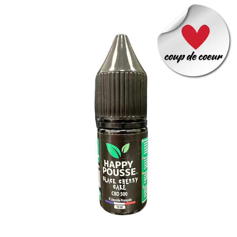 E-Liquide CBD 500 - Black Cherry Cake
