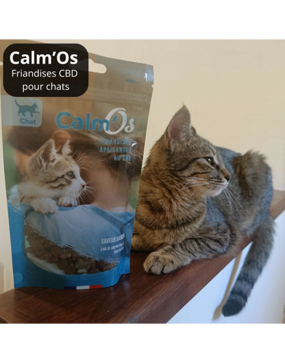 Calm'Os - Friandises au CBD pour chat