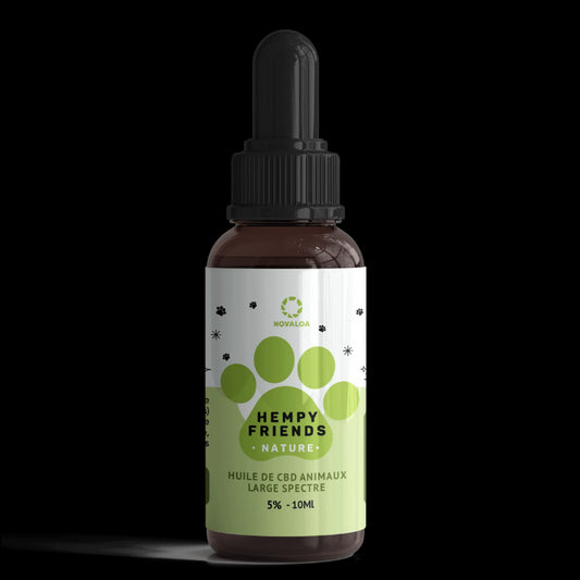 Huile CBD 5% pour animaux 10ml
