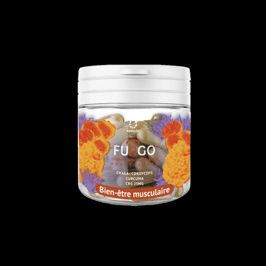 Gélule CBG FUNGO Bien-être Musculaire