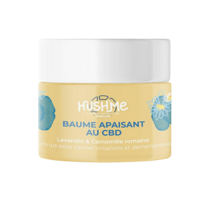HushMe - Baume CBD 1% Apaisant à la Camomille et Lavandin
