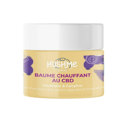 Baume CBD 1% Chauffant au Camphre