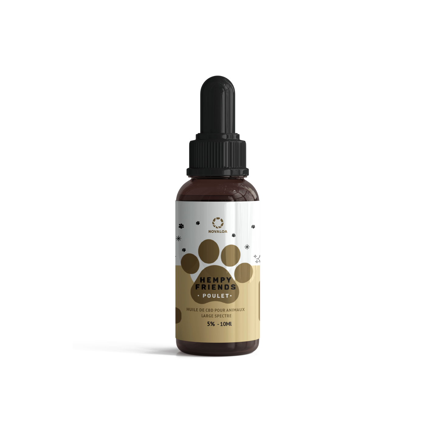 Huile CBD 5% pour animaux 10ml
