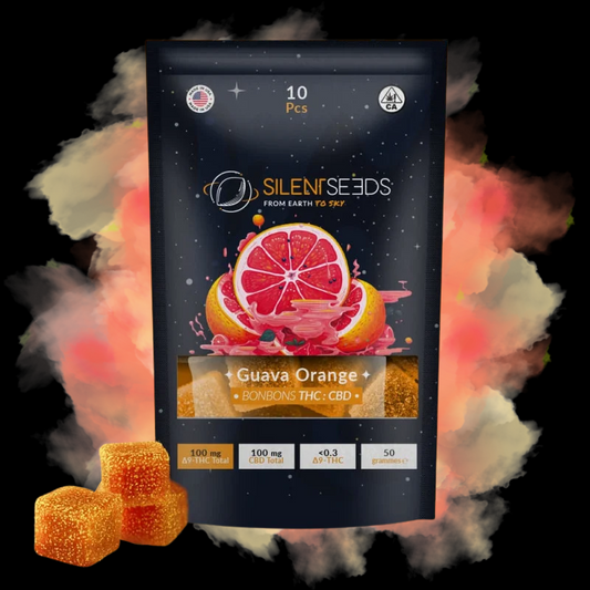 Gummies CBD:THC - Guava Orange