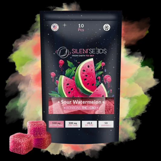 Gummies CBD:THC - Sour Watermelon