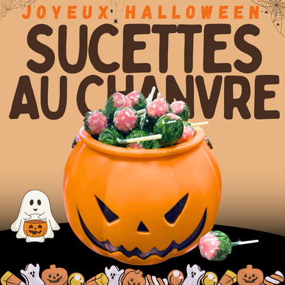 Sucette Halloween - Bubble Gum x Candy Kush