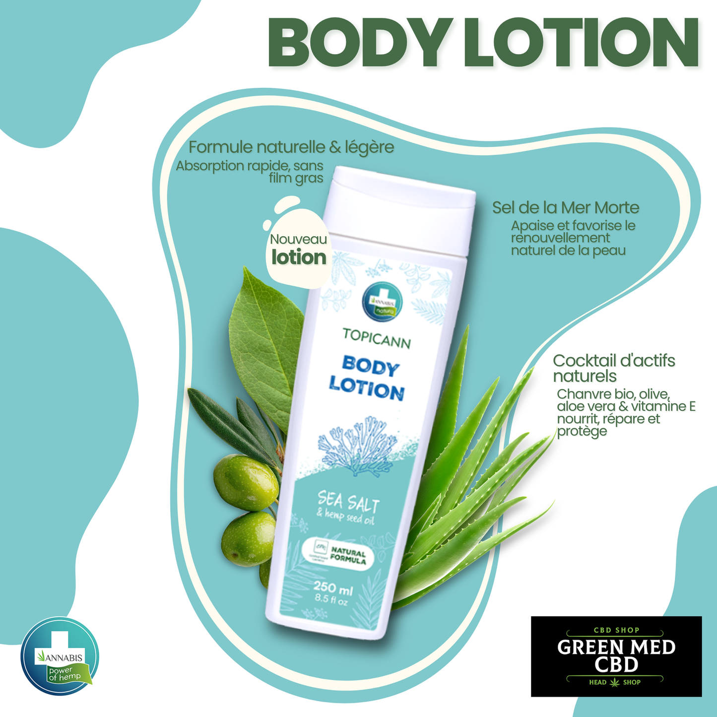 Topicann Lotion - Soins des peaux atopiques